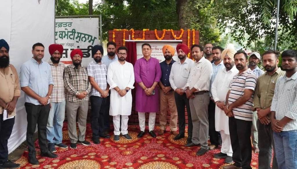 New Momentum to Development of Sunams New Grain Market Cabinet Minister Aman Arora Lays Foundation Stones for Two Key Projects Worth Rs 431 Crore